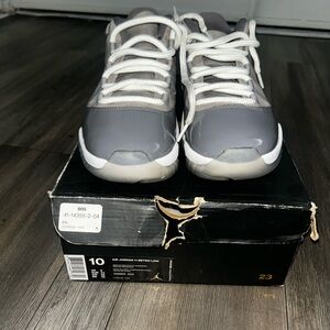 Jordan 11 Retro Low Shoes - Gray